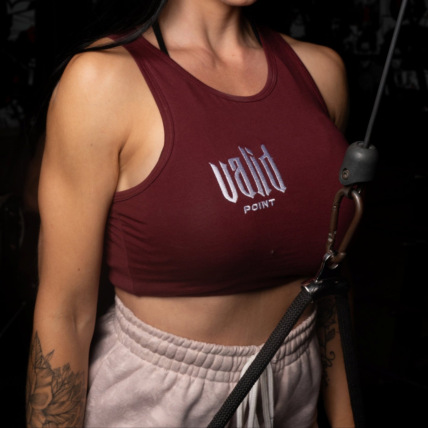 Cropped Signature Tank Top